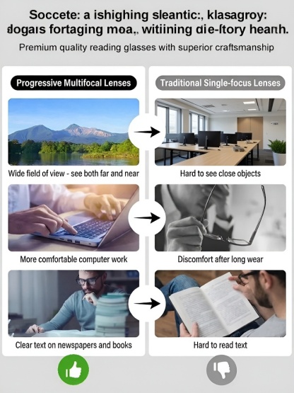 Rochester Series Intelligent Auto-Focus Glasses | German Smart Zoom Tech | Ultralight Titanium Alloy | Anti-Blue Light Protection 👓🛡️