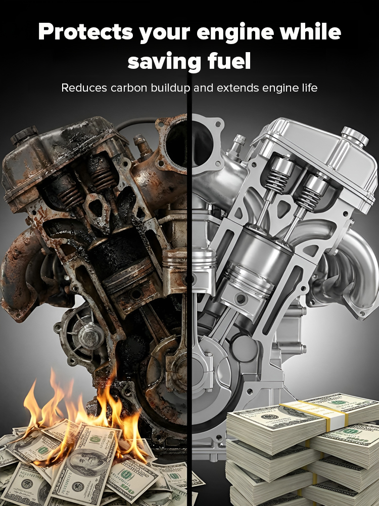Premium Fuel Sink Optimizer - Ex-Engineer Designed - Reclaims 40% Wasted Gas - 1-Second Plug & Play ⛽ 50% OFF Official Fuel Saver + 180-Day Risk-Free Trial 🎁📉