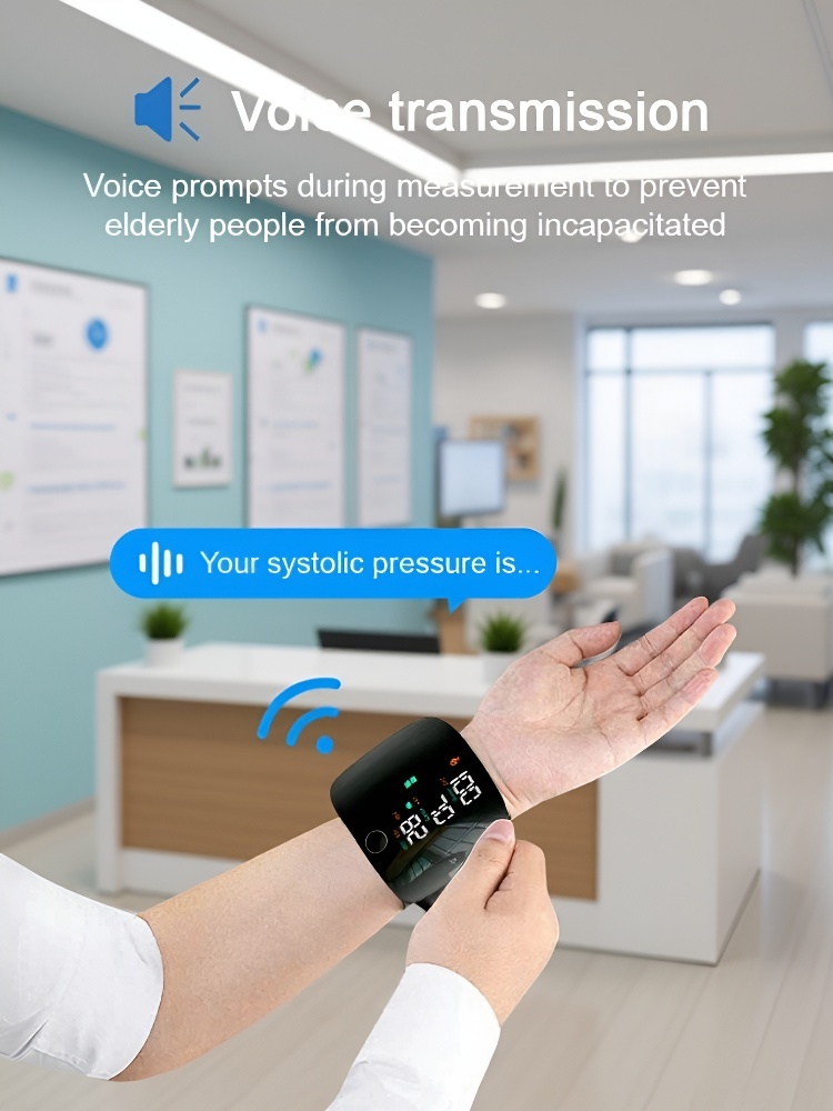 Medical Grade Smart Blood Pressure Monitor | Japanese Sensor High Precision | Wireless Upper Arm Cuff with Large Color Screen 🩺❤️