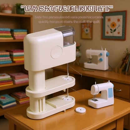 Stapler-style Bed Sheet and Quilt Fastening Tool