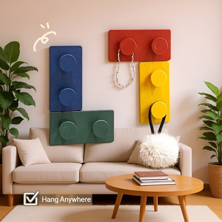  Creative Heavy-Duty No-Trace Adhesive Hook for Home Use