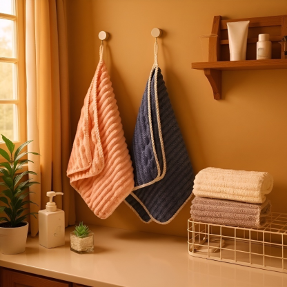 Super Absorbent Thickened Household Towel, No Shedding