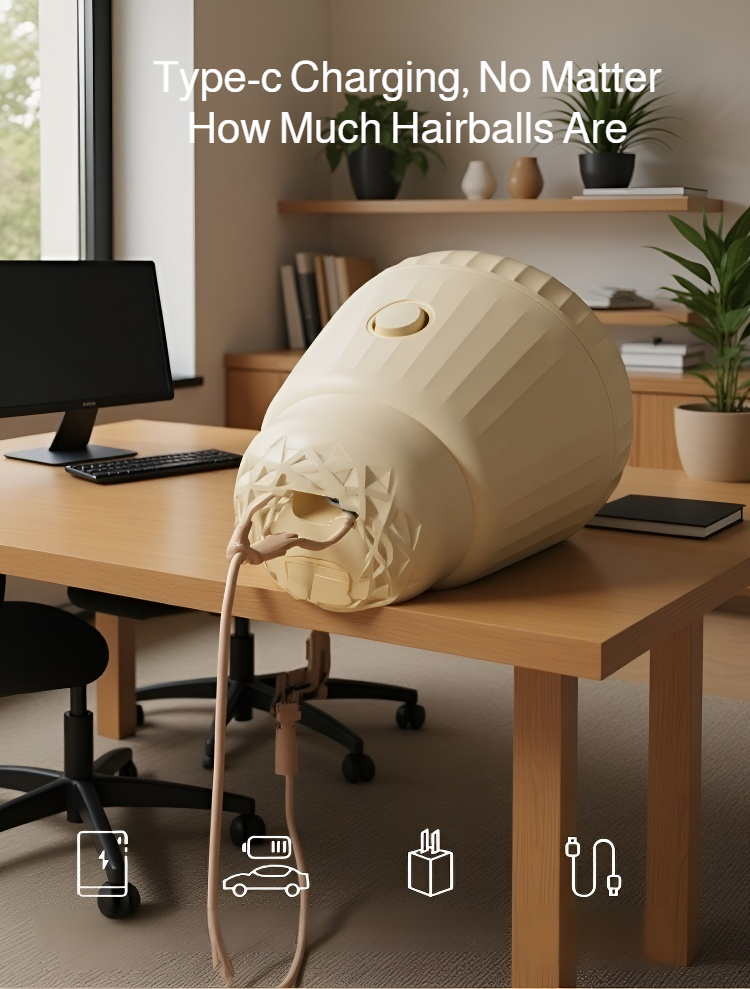 Before and After Using Dual-Function Lint Remover