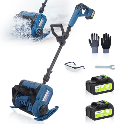 German Self-Propelled Electric Snow Blower | Zero Back Strain Telescopic Handle | Clears 12 Inch Deep Snow Instantly ❄️🚜