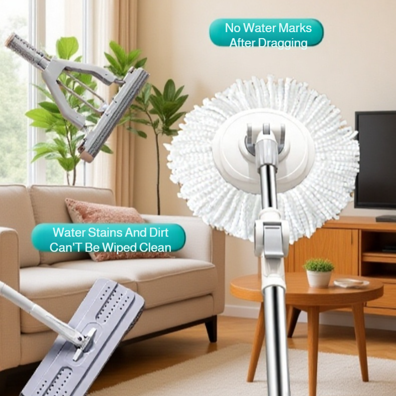  Automatic Rotating Mop for Home Use
