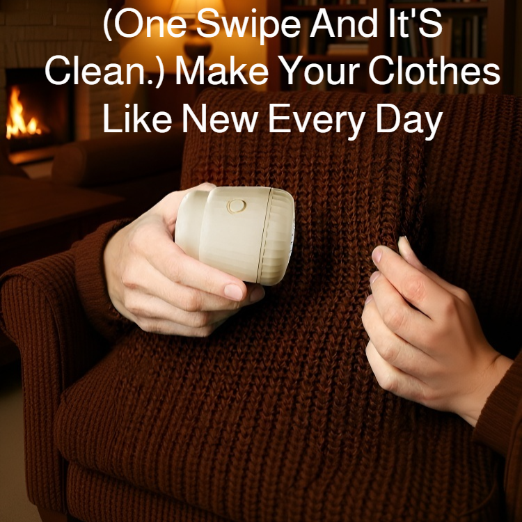 Powerful Fabric Shaver Removing Pills from Sweater