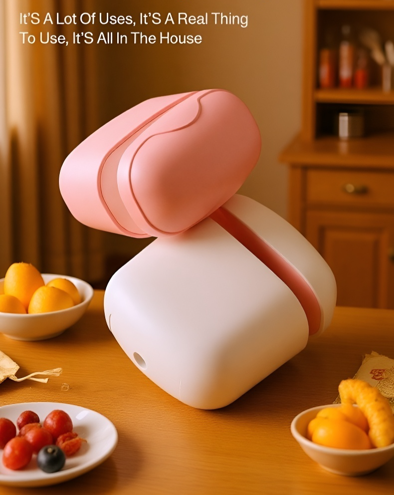 Rechargeable mini sealing machine for snacks