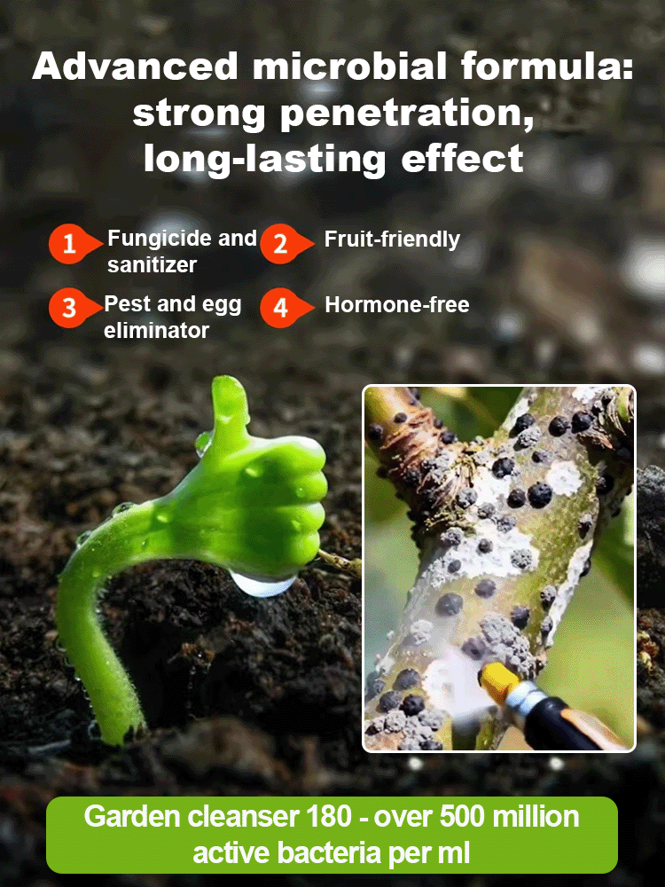 [Monster-Sized 500L Capacity] 🌟 Annoying pests & harmful bacteria — wiped out in just 1 second⚡  Miracle All-in-One Plant Protector 🌱🛡️