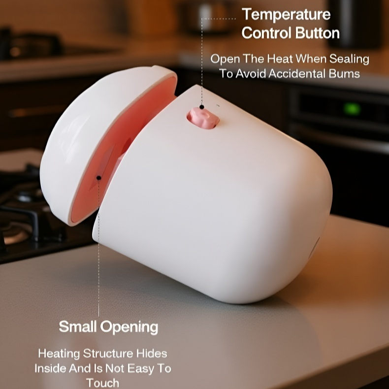  Mini Wireless Dual-use Sealing and Opening Machine