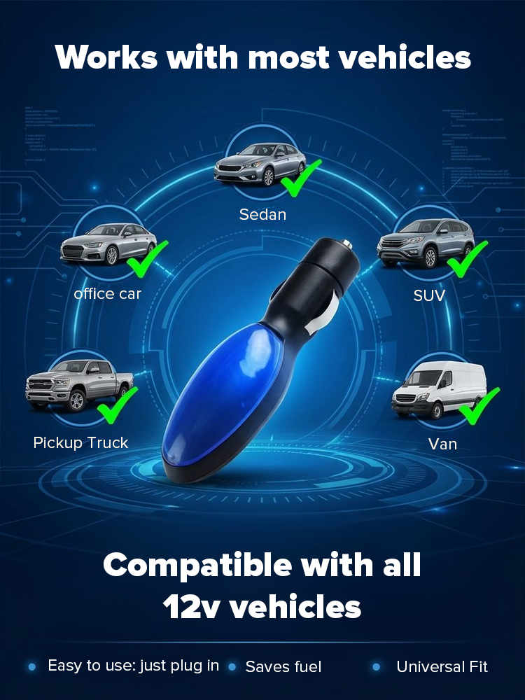 Premium Fuel Sink Optimizer - Ex-Engineer Designed - Reclaims 40% Wasted Gas - 1-Second Plug & Play ⛽ 50% OFF Official Fuel Saver + 180-Day Risk-Free Trial 🎁📉