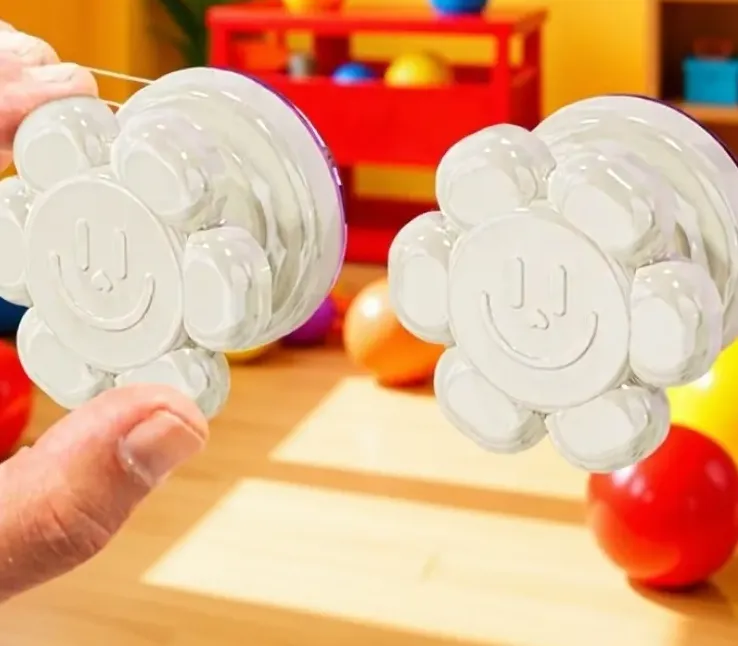 No drilling needed flower door handle for easy installation