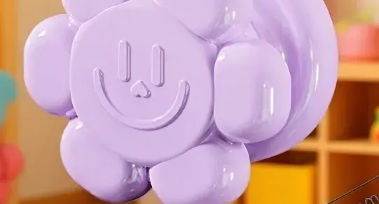 Easy install flower handle for home doors