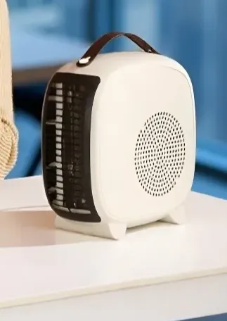 Compact Heater Fan with safety features