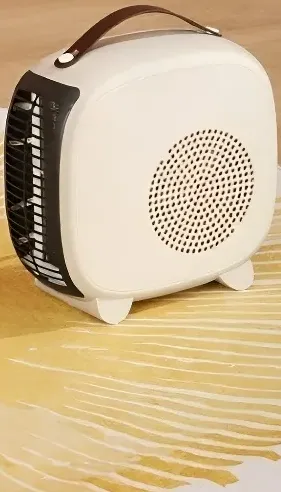 Electric Heater Fan providing fast warmth