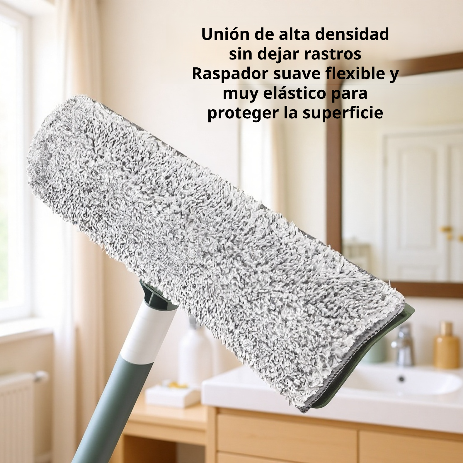 Limpiador de ventanas ergonómico y fácil de usar