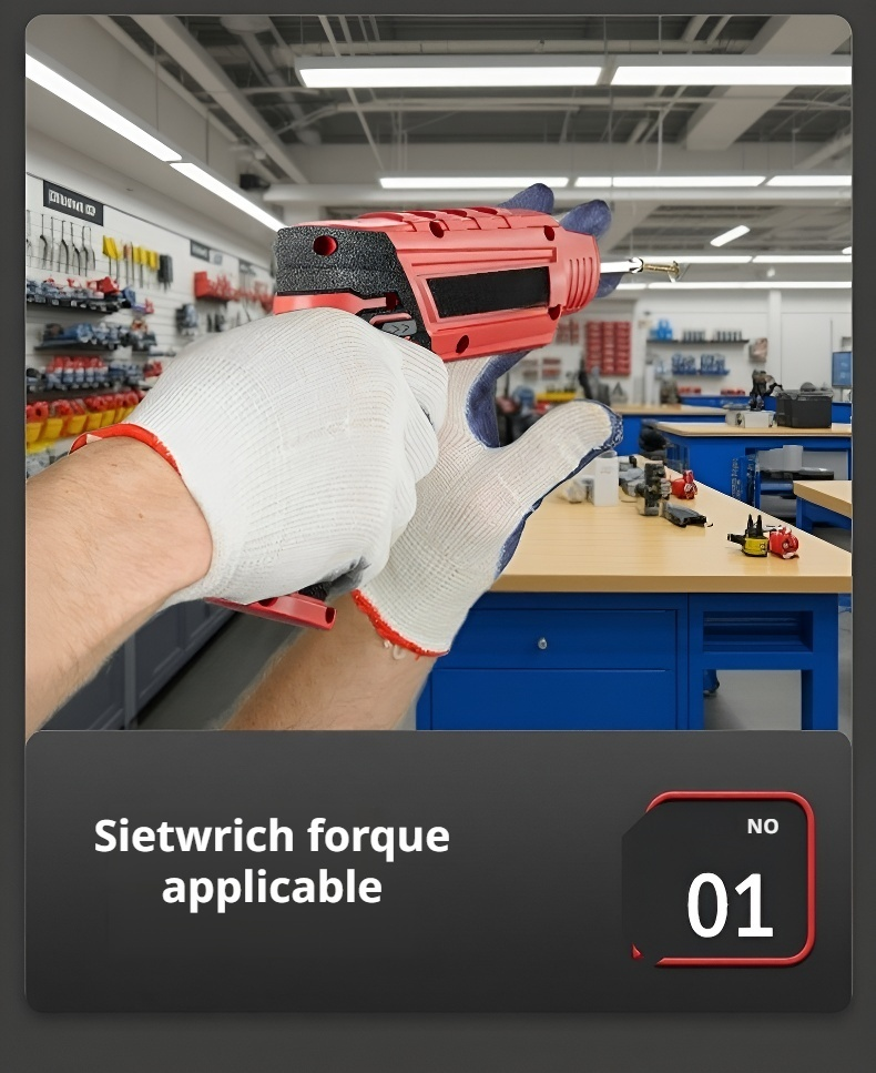 Destornillador eléctrico utilizado en trabajos profesionales