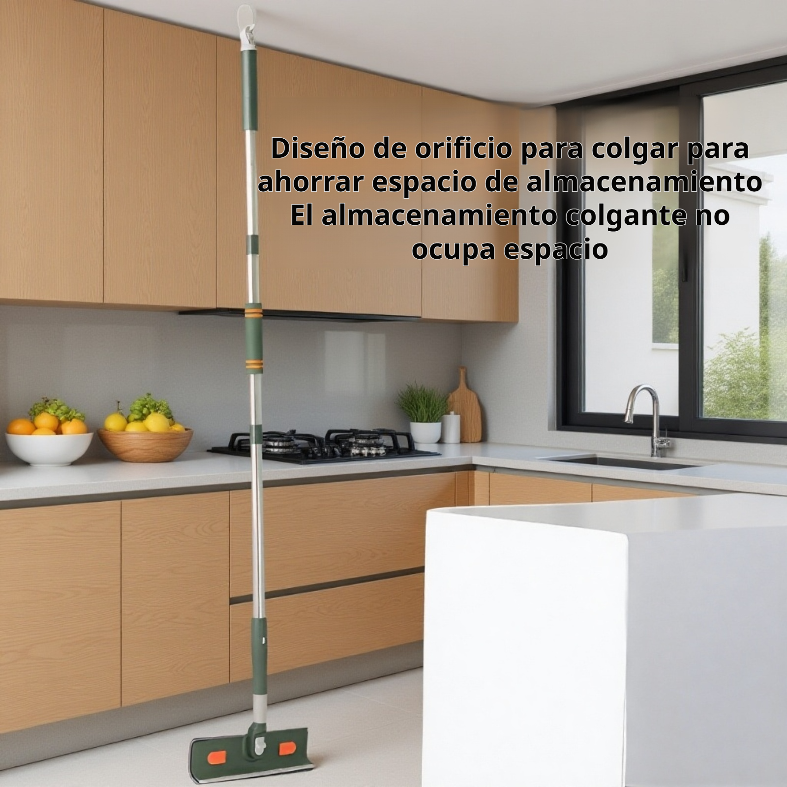 Accesorio de limpieza para ventanas y cristales