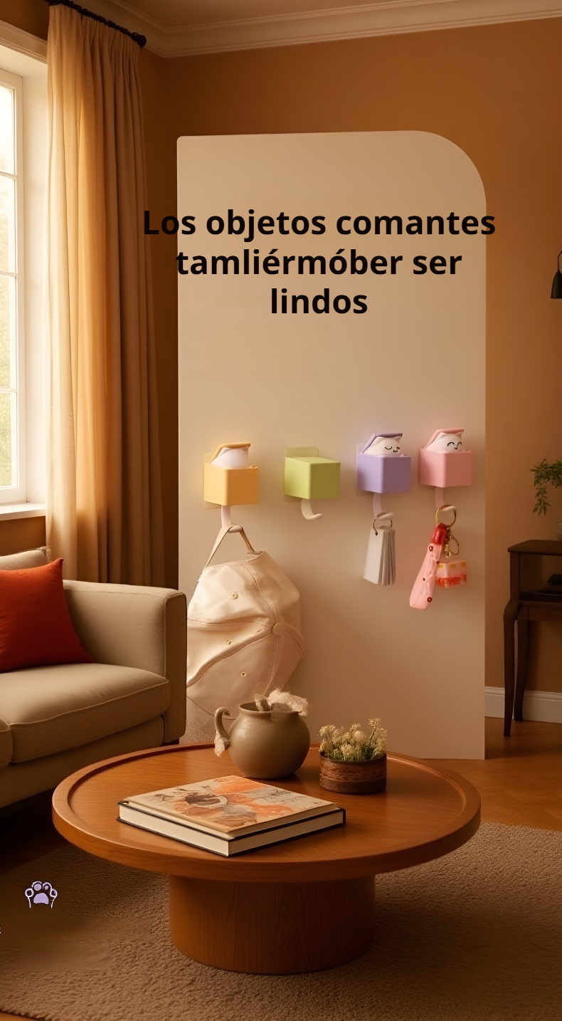 Gancho extensible de pared para ropa y sombreros
