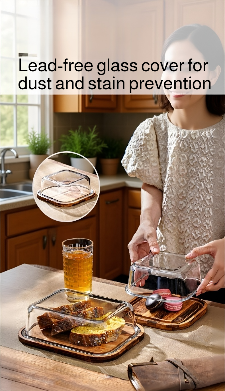 Baking plate and food container for kitchen use