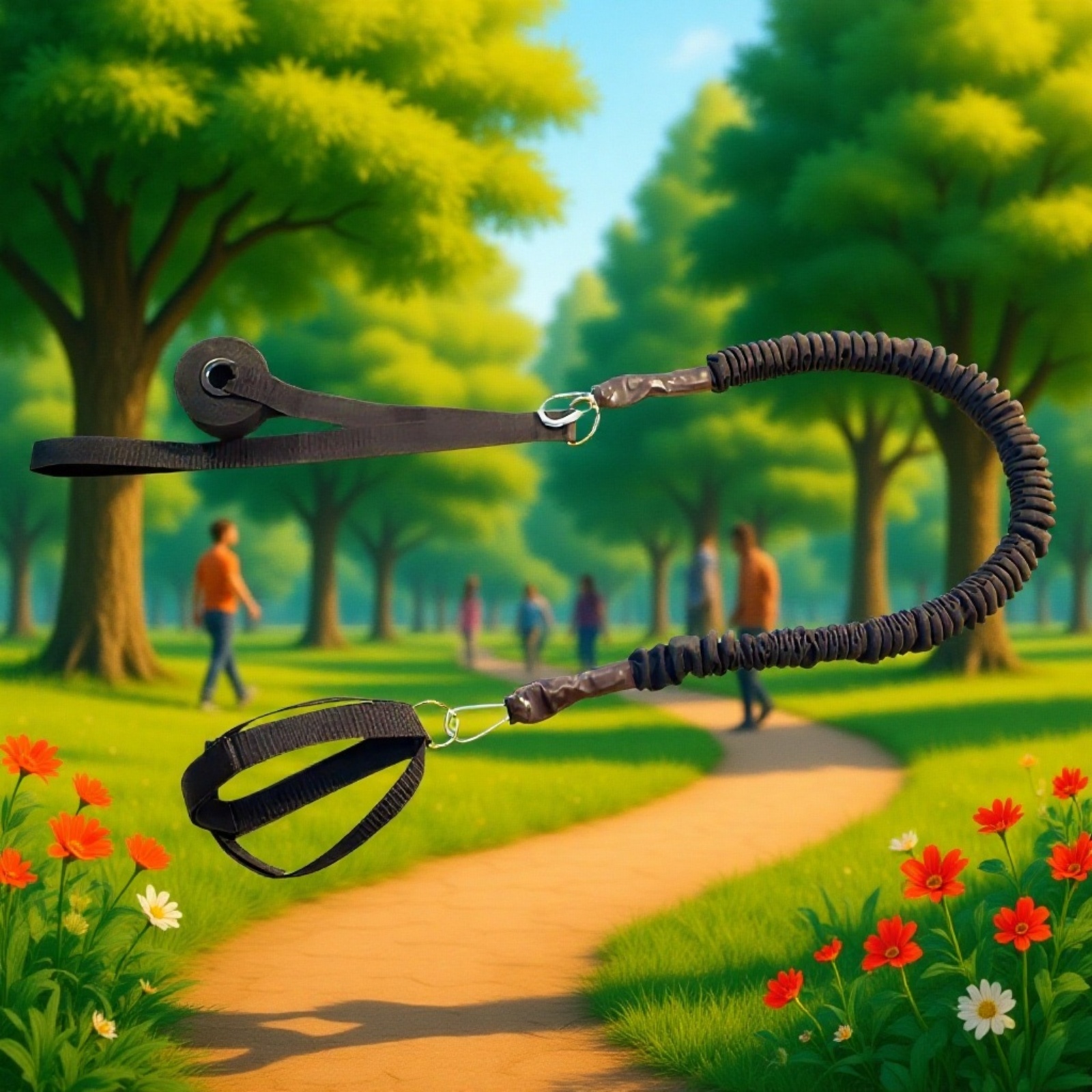 Solid Ball Training Aid Rope