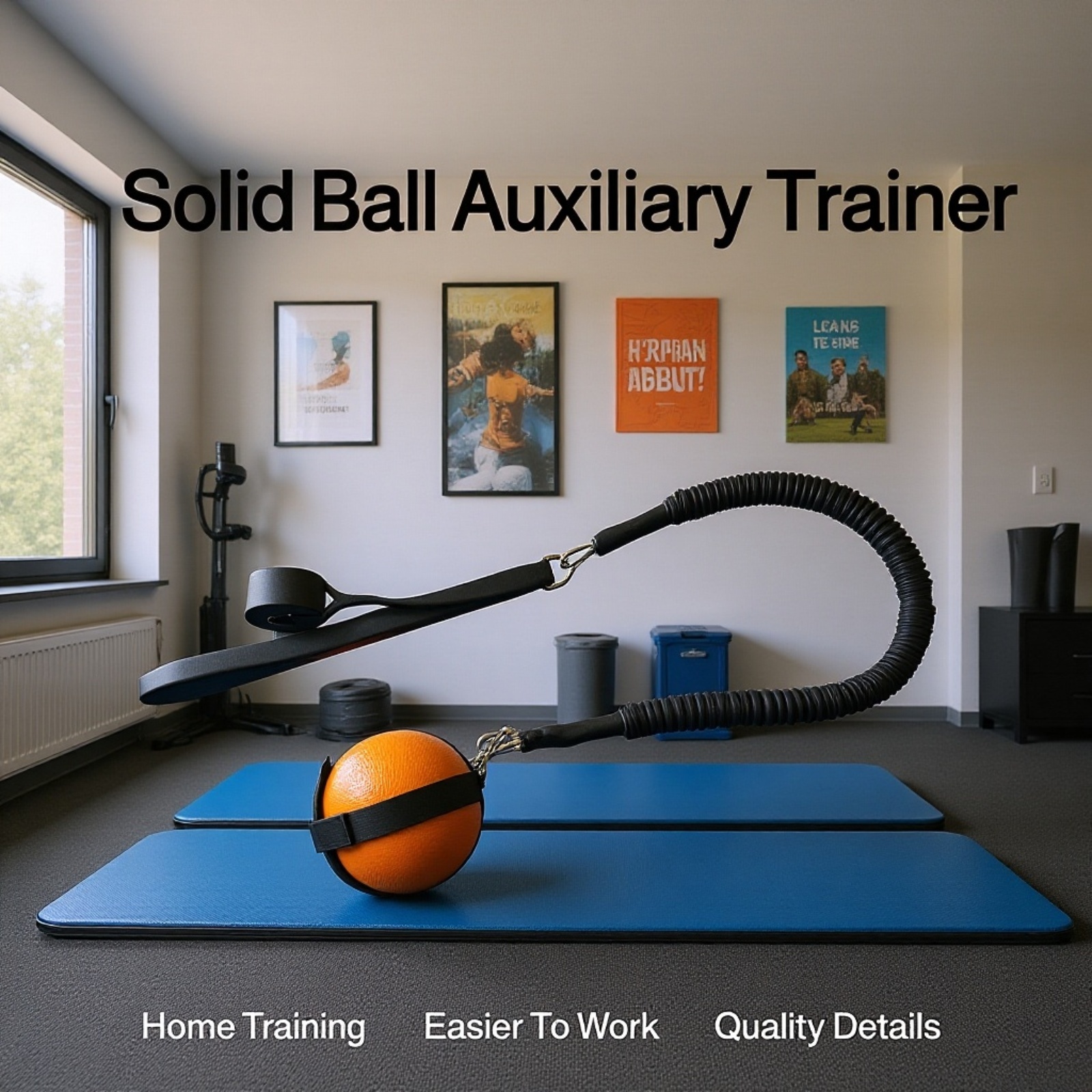 Solid Ball Training Aid Rope