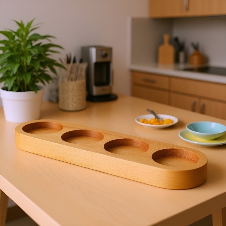 Round Glass Kitchen Storage Jar