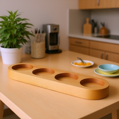 Round Glass Kitchen Storage Jar