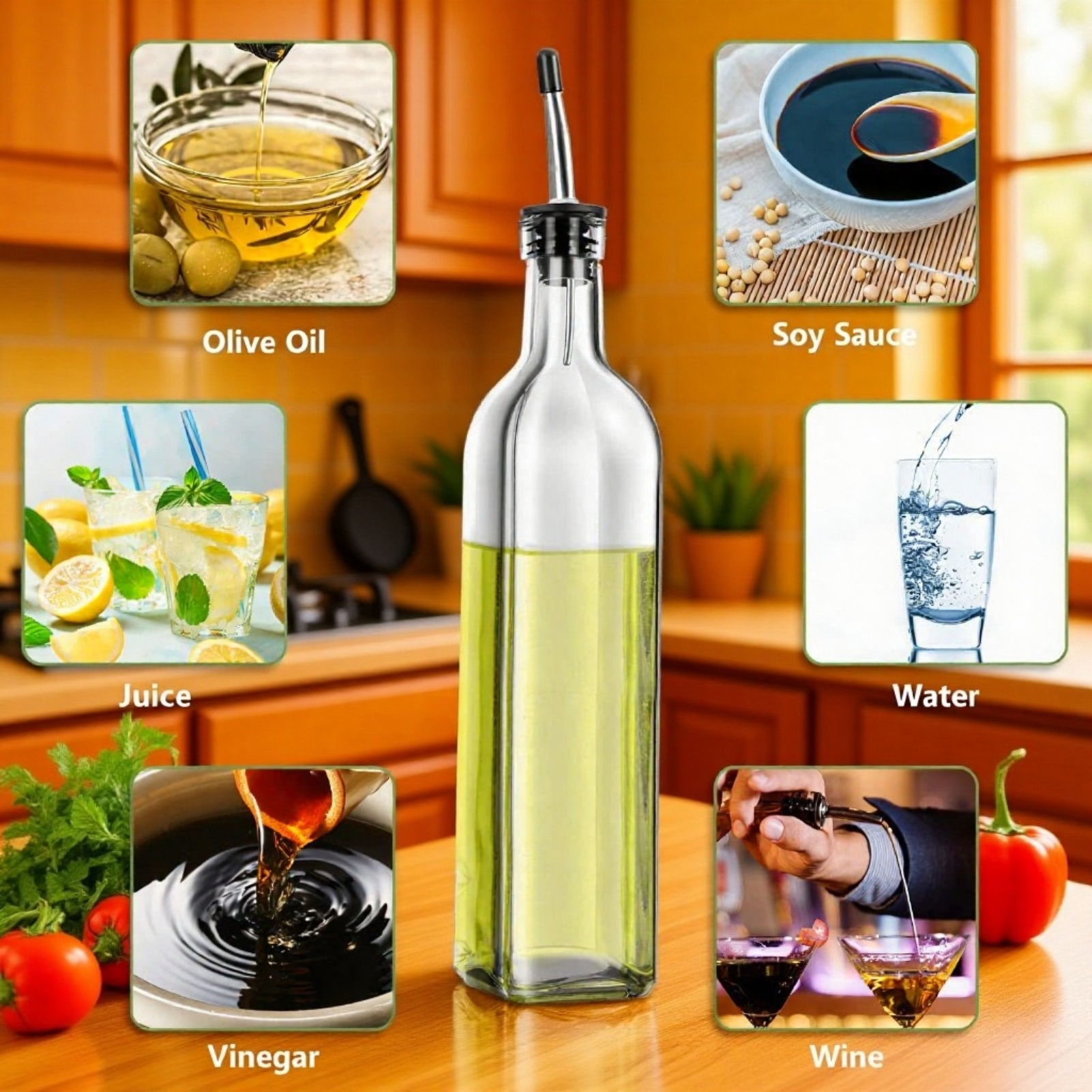Durable seasoning bottles for everyday use
