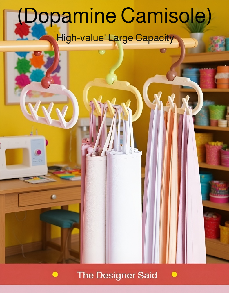 Dopamine Style Camisole Hanger in vibrant colors