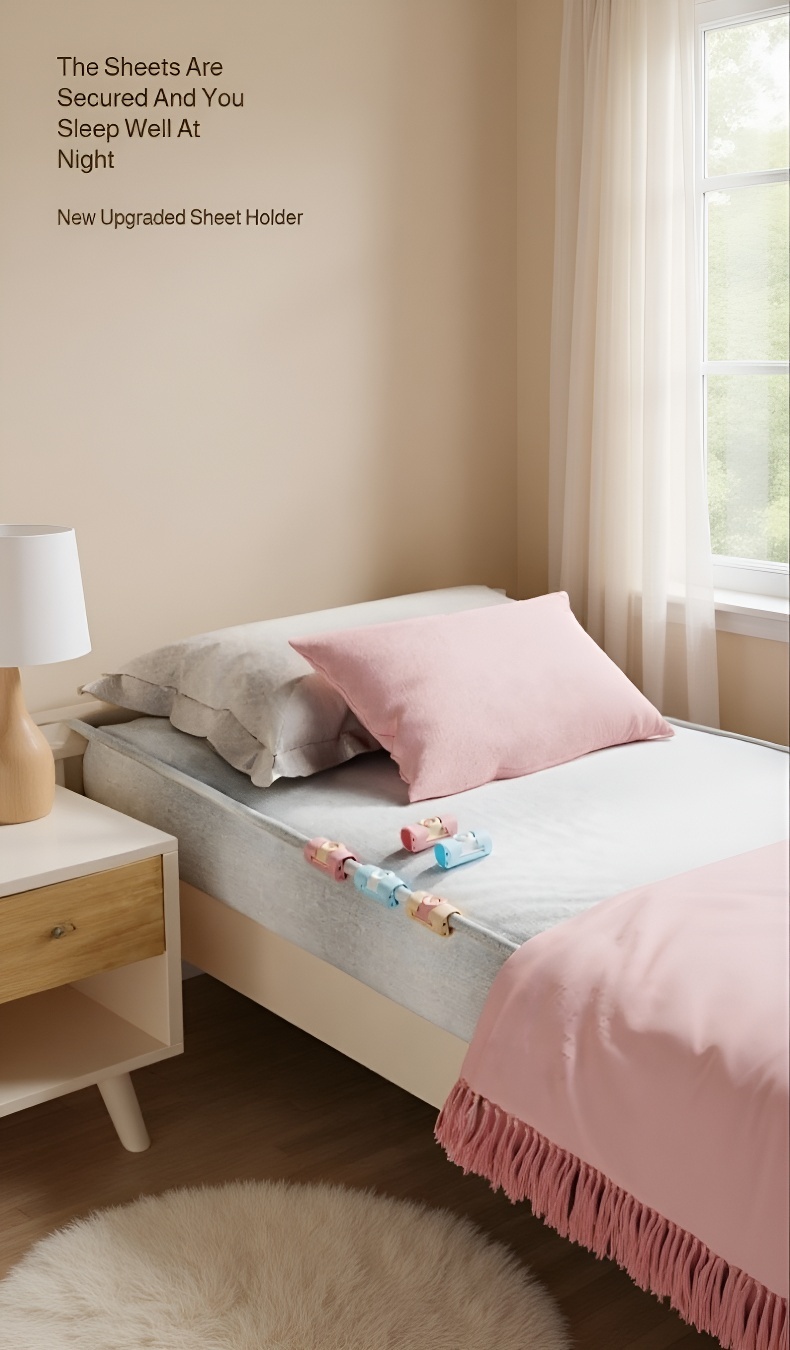 Safe and easy no-needle fastener for fabrics