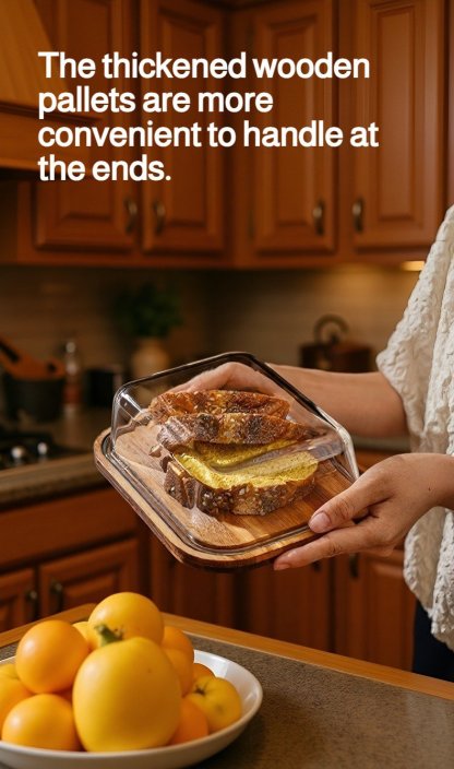 Kitchen Food Storage Container Snack Tray Baking Plate