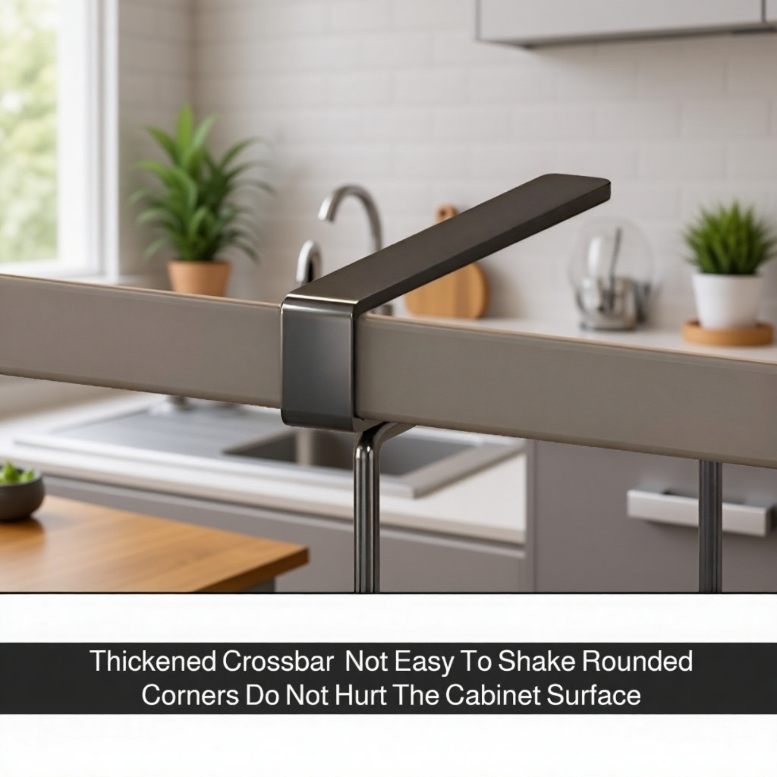 Kitchen cabinet rack for mugs and cups