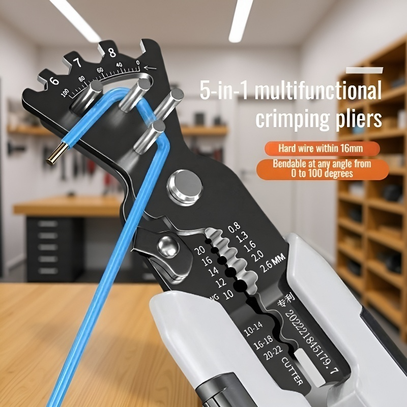 Professional Multi-purpose Wire Stripper for Electricians