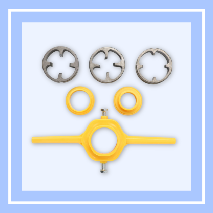 Multi-Purpose Water Pipe Tool Set – Plastic Cutter, Threaded Wrench, Plate Teeth, and Wire Tape