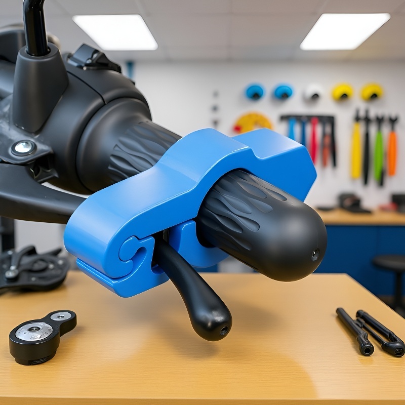 Compact and portable car lock for electric vehicles