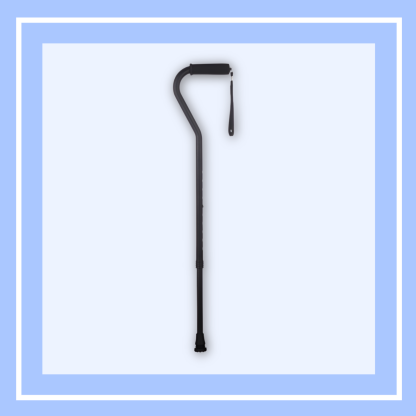 Ultra-light Adjustable Aluminum Alloy Crutch with Curved Handle