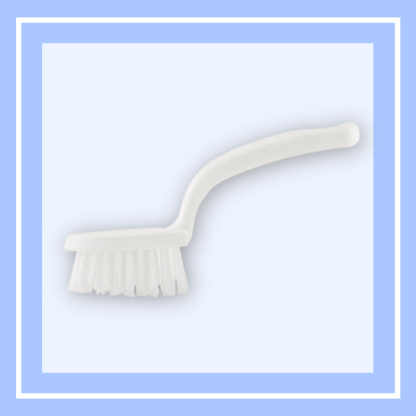 Household Corner Crevice Brush with Stiff Nylon Bristles