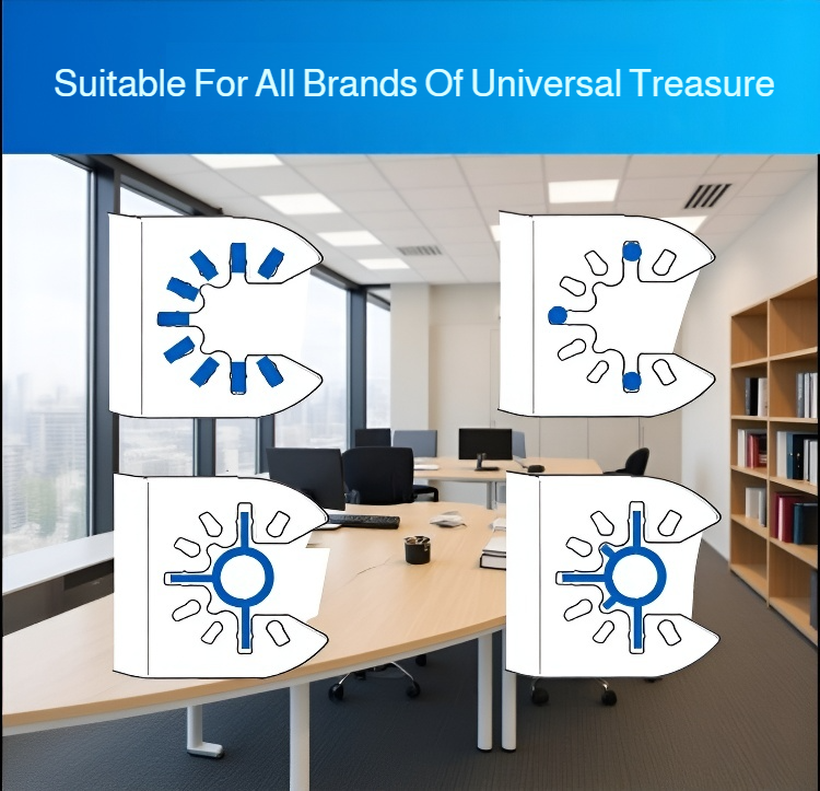 Durable saw blades compatible with various tools