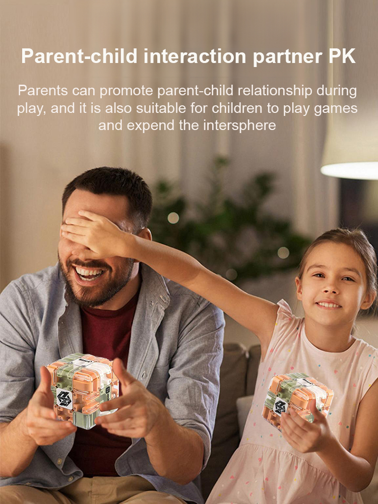 [Brain training puzzle for all ages] 3D marble maze cube