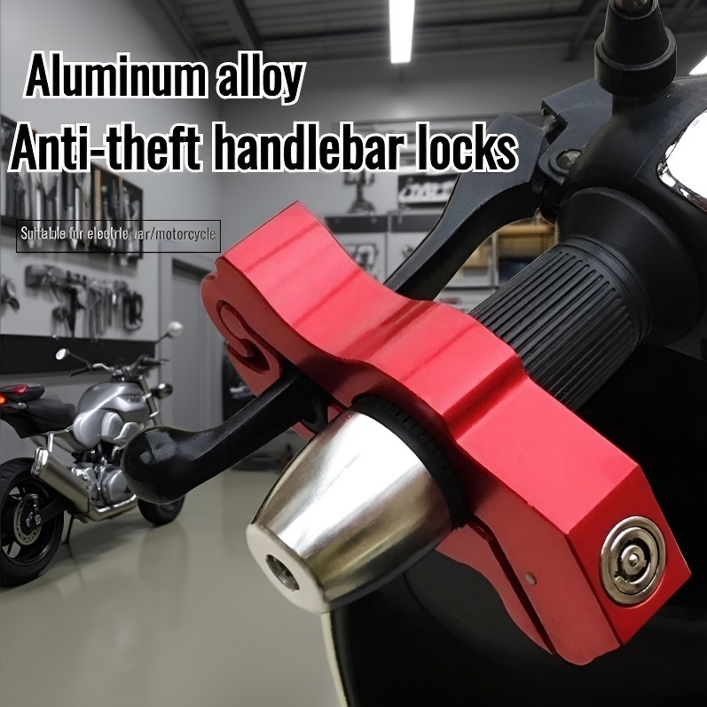  Portable Anti-theft Lock with Aluminum Handle for Electric Cars
