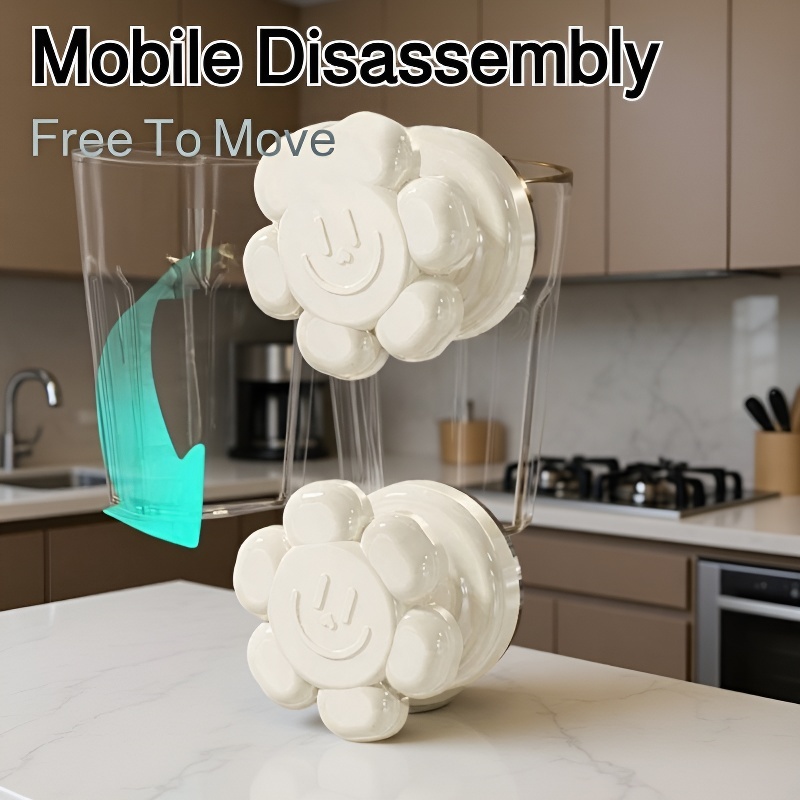 Kitchen Glass Cabinet Door Handle Suction Cup No Punch Accessories