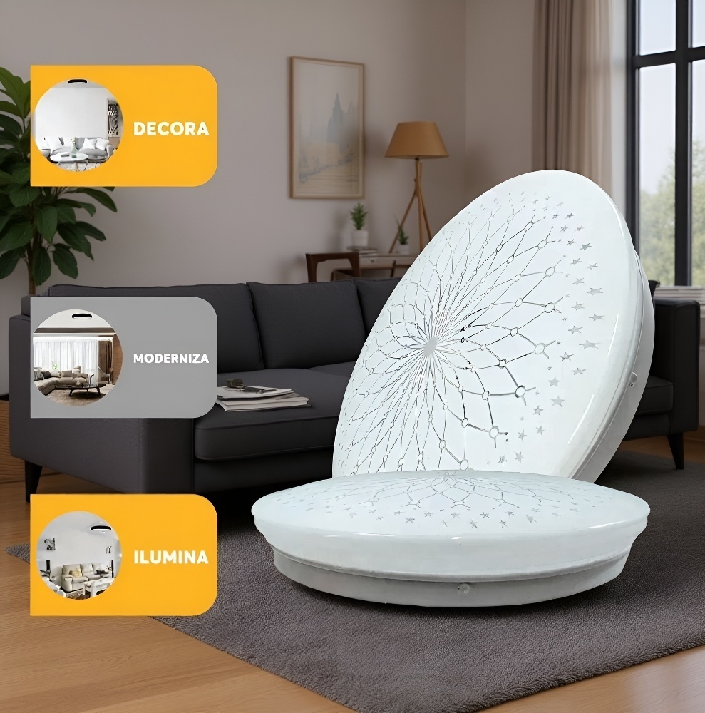 Modern Acrylic Round Ceiling Lampshade for Bedroom