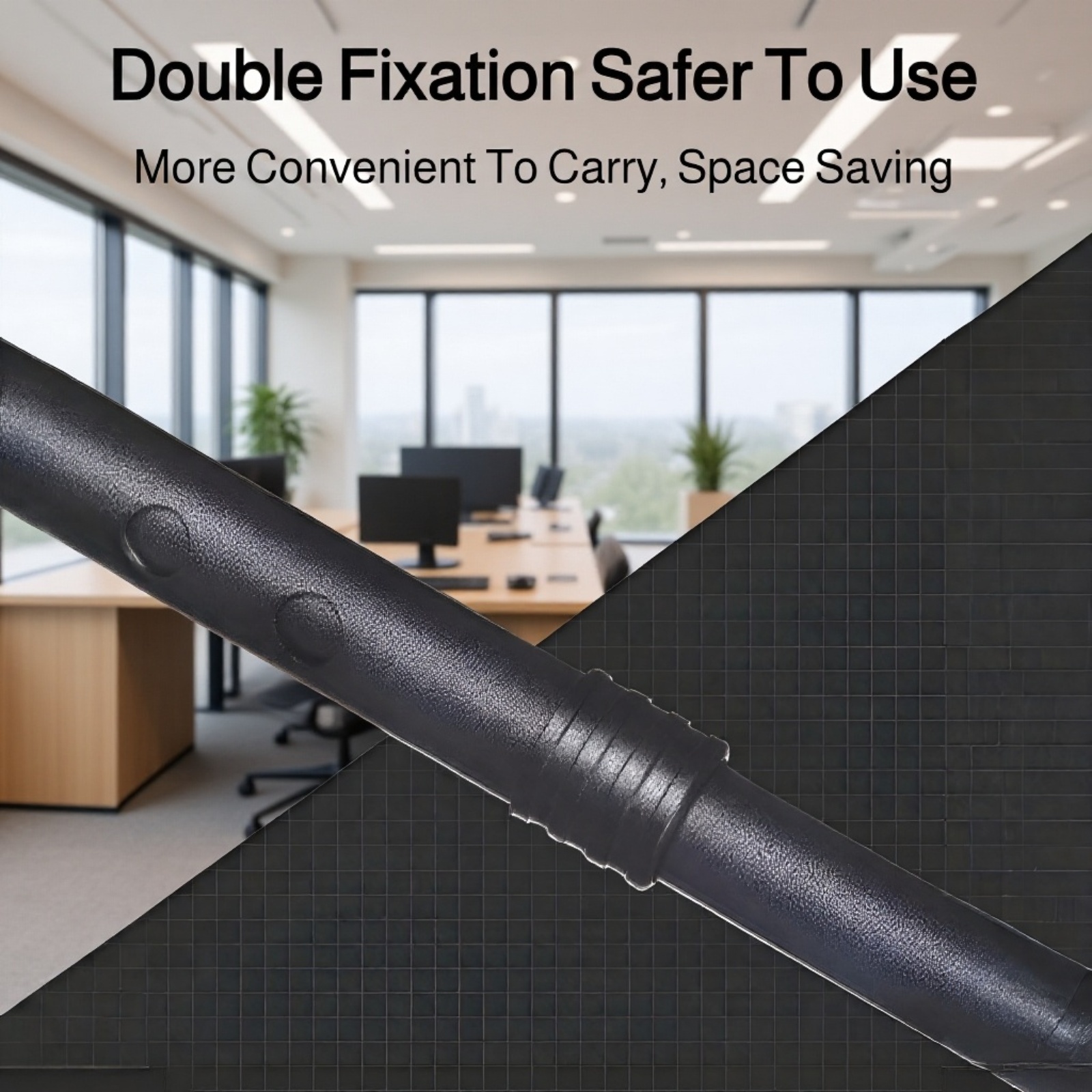 Ergonomic curved handle crutch for comfort