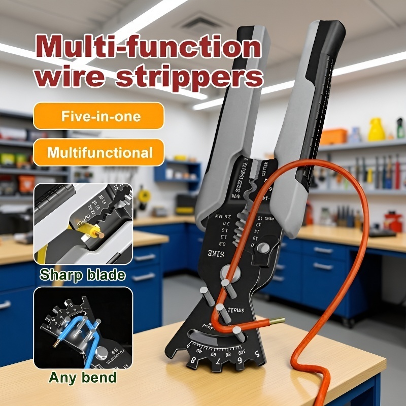 Professional Multi-purpose Wire Stripper for Electricians