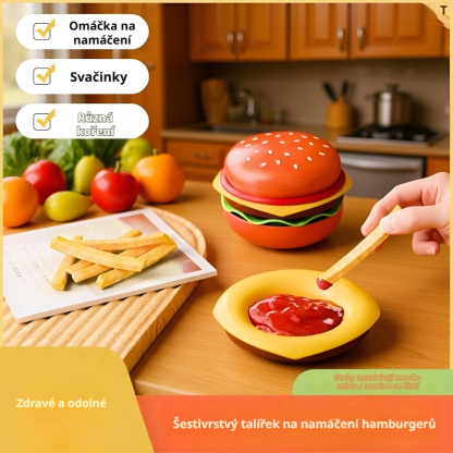 Keramický talíř s kresleným motivem do domácnosti