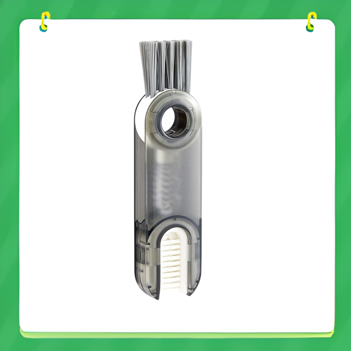  Kartáč na čištění lahví a hrnků, otočný U-tvar, do kuchyně