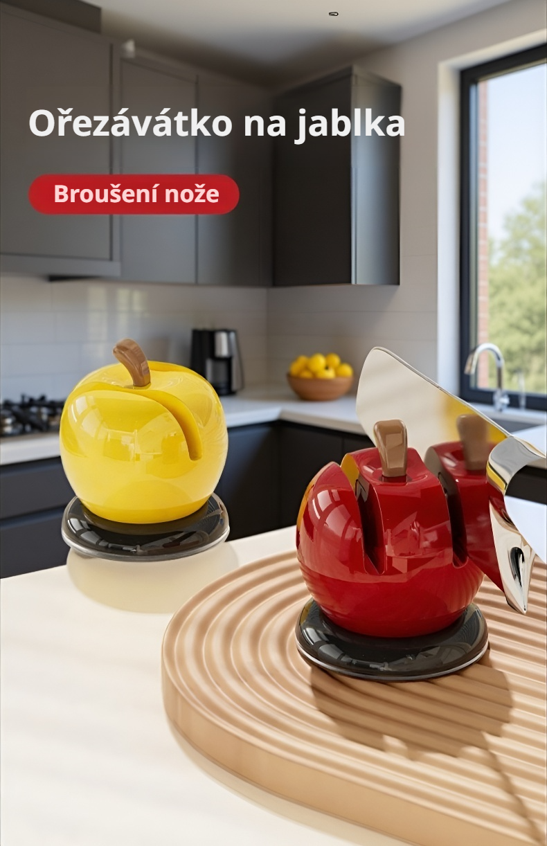 Rychl&yacute; brousek na nože MultiKnife s př&iacute;savkou detail