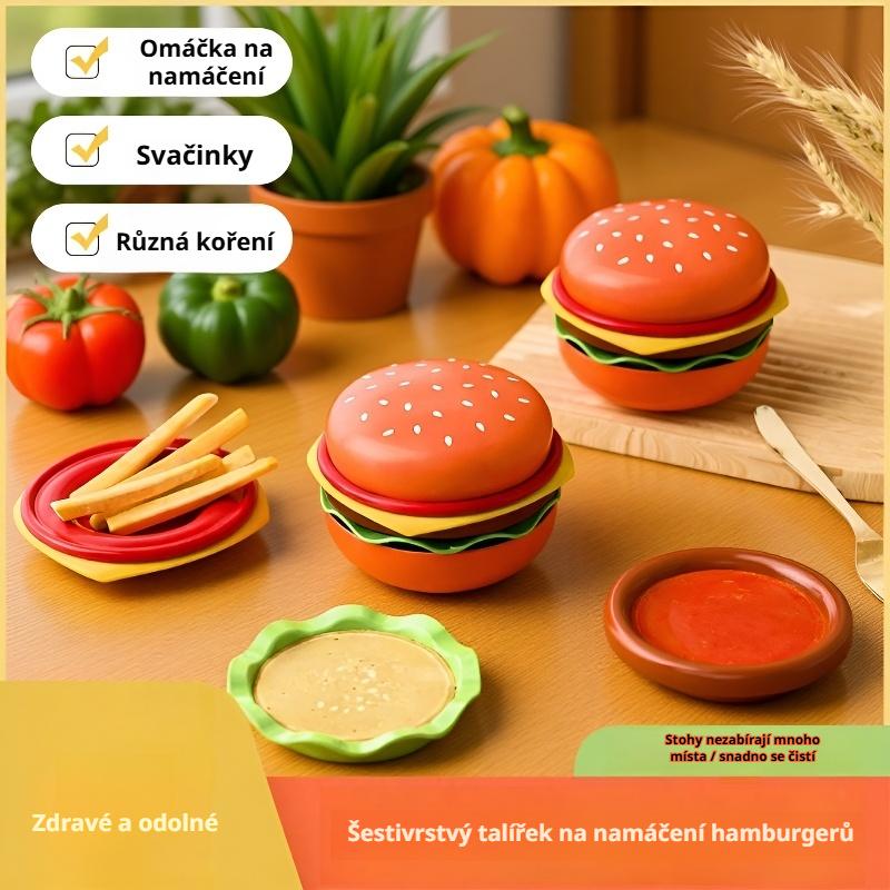 Keramický talíř s kresleným motivem do domácnosti