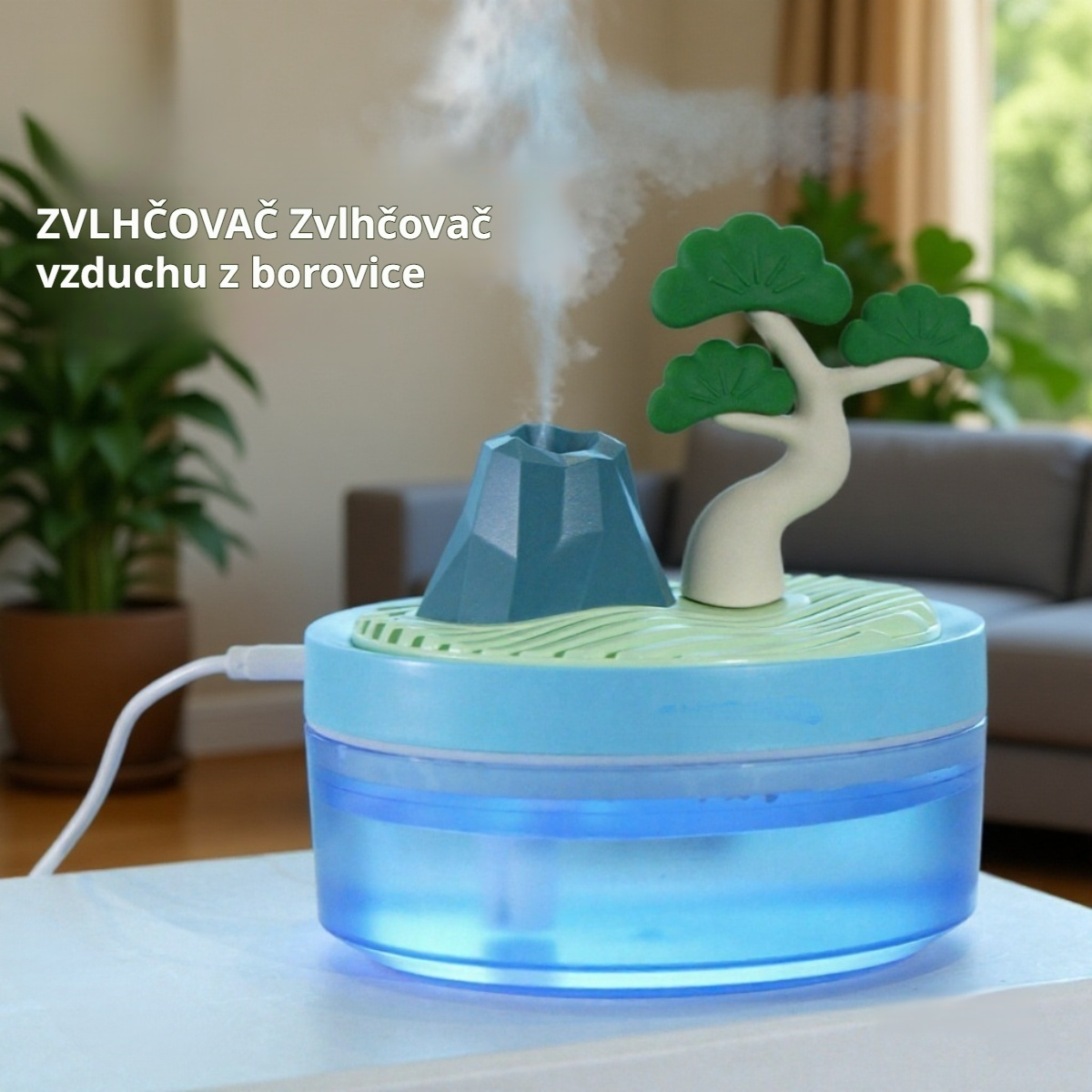  Zvlhčovač vzduchu s hydratační mlhou pro domácnost