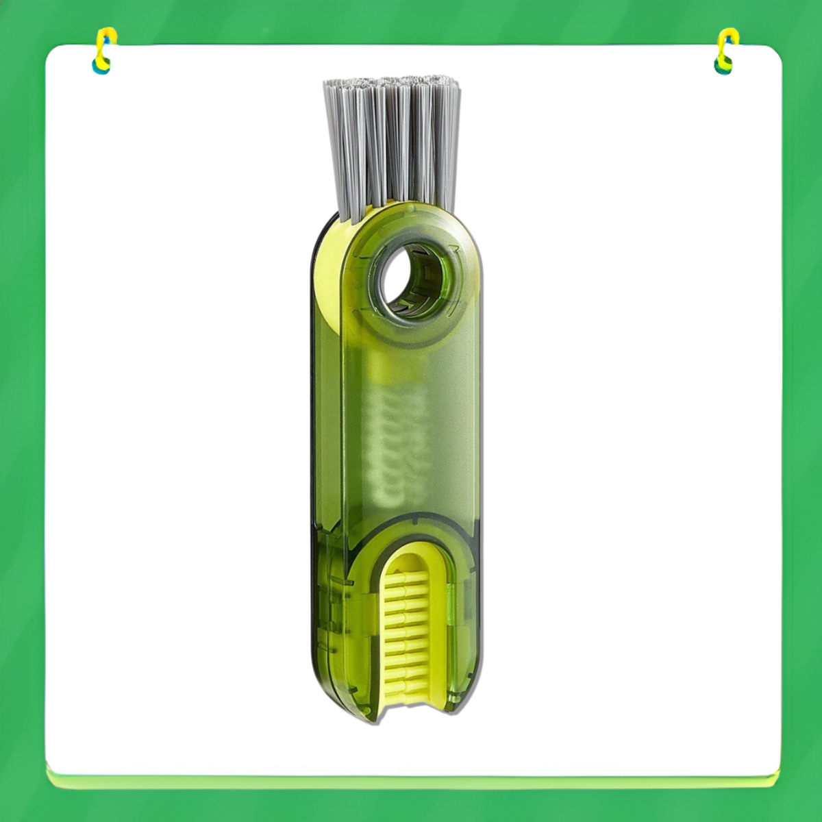  Kartáč na čištění lahví a hrnků, otočný U-tvar, do kuchyně